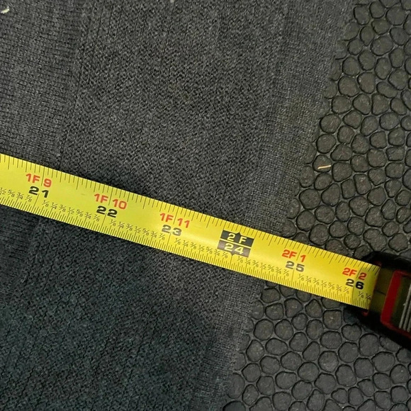 ASOS split side turtleneck grey sweater size 6‎ -B12 - Picture 8 of 9